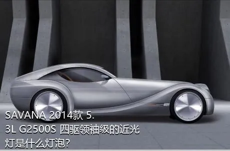 SAVANA 2014款 5.3L G2500S 四驱领袖级的近光灯是什么灯泡？