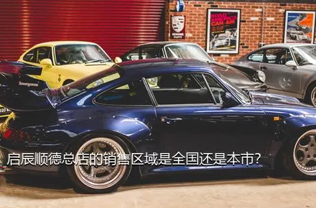 启辰顺德总店的销售区域是全国还是本市？