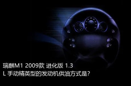 瑞麒M1 2009款 进化版 1.3L 手动精英型的发动机供油方式是？