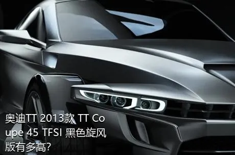 奥迪TT 2013款 TT Coupe 45 TFSI 黑色旋风版有多高？