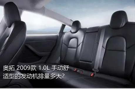 奥拓 2009款 1.0L 手动舒适型的发动机排量多大？