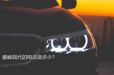 鹏峰现代的电话是多少？