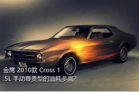 金鹰 2010款 Cross 1.5L 手动尊贵型的油耗多高？