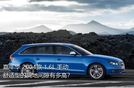 嘉年华 2004款 1.6L 手动舒适型的离地间隙有多高？