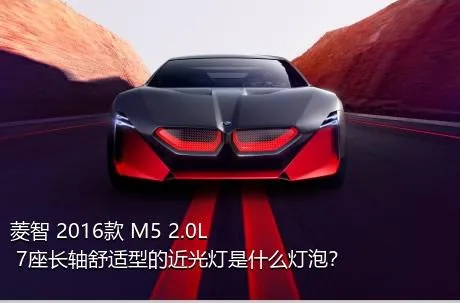 菱智 2016款 M5 2.0L 7座长轴舒适型的近光灯是什么灯泡？