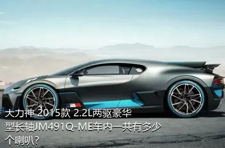 大力神 2015款 2.2L两驱豪华型长轴JM491Q-ME车内一共有多少个喇叭？