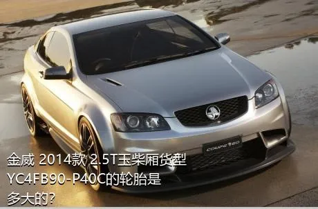 金威 2014款 2.5T玉柴厢货型YC4FB90-P40C的轮胎是多大的？