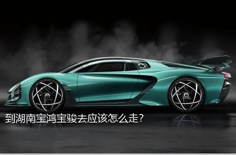 到湖南宝鸿宝骏去应该怎么走？