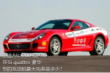 奥迪A6L 2009款 3.0 TFSI quattro 豪华型的发动机最大功率是多少？
