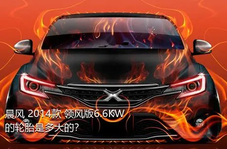晨风 2014款 领风版6.6KW的轮胎是多大的？