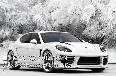 宝斯通 2010款 3.0T高级版NGD3.0-C3HA的发动机排量多大？