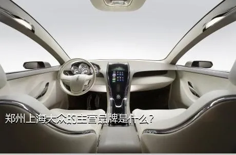 郑州上海大众的主营品牌是什么？