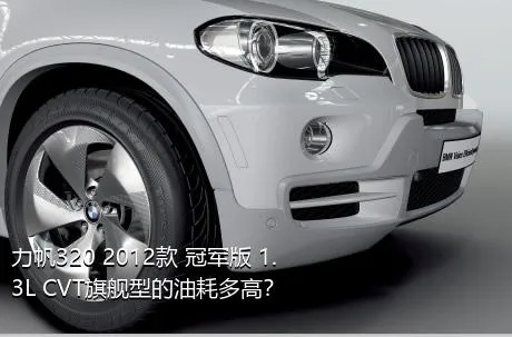 力帆320 2012款 冠军版 1.3L CVT旗舰型的油耗多高？