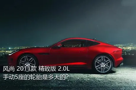 风尚 2011款 精致版 2.0L 手动5座的轮胎是多大的？