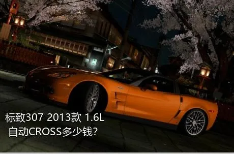标致307 2013款 1.6L 自动CROSS多少钱？