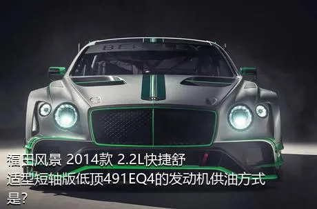 福田风景 2014款 2.2L快捷舒适型短轴版低顶491EQ4的发动机供油方式是？