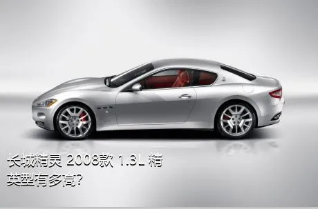 长城精灵 2008款 1.3L 精英型有多高？