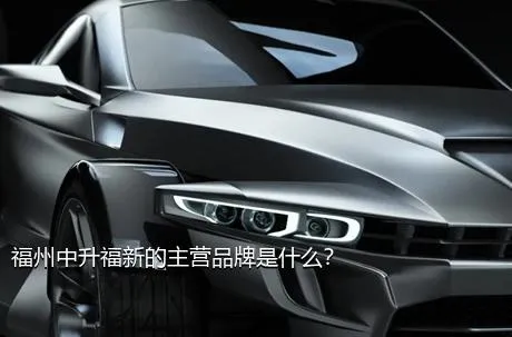福州中升福新的主营品牌是什么？
