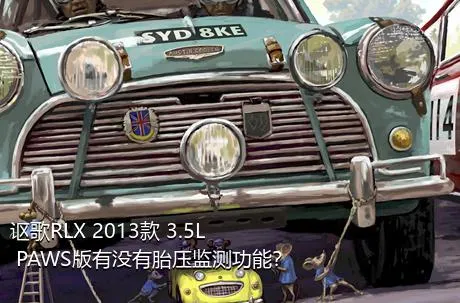 讴歌RLX 2013款 3.5L PAWS版有没有胎压监测功能？