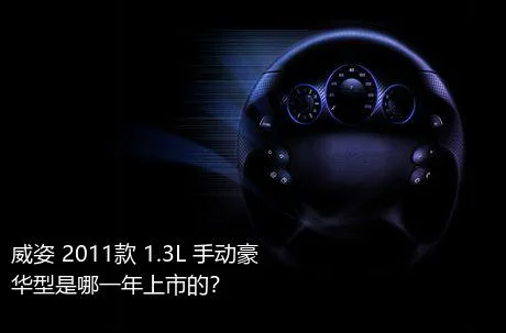 威姿 2011款 1.3L 手动豪华型是哪一年上市的？