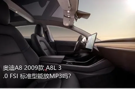 奥迪A8 2009款 A8L 3.0 FSI 标准型能放MP3吗？