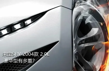 来宝SRV 2004款 2.0L 豪华型有多重？