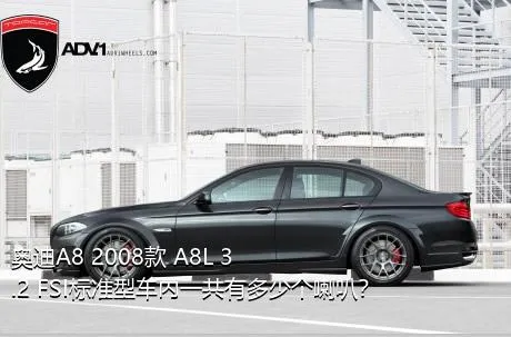 奥迪A8 2008款 A8L 3.2 FSI标准型车内一共有多少个喇叭？