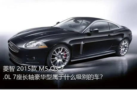 菱智 2015款 M5 Q3 2.0L 7座长轴豪华型属于什么级别的车？