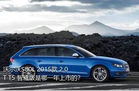 沃尔沃S80L 2015款 2.0T T5 智雅版是哪一年上市的？