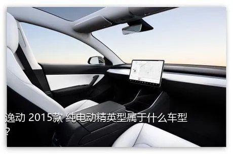 逸动 2015款 纯电动精英型属于什么车型？