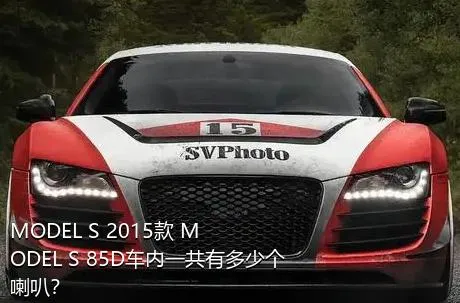 MODEL S 2015款 MODEL S 85D车内一共有多少个喇叭？