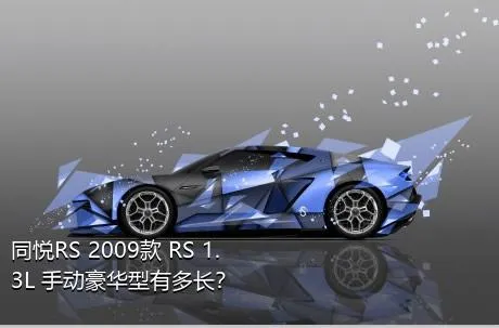 同悦RS 2009款 RS 1.3L 手动豪华型有多长？