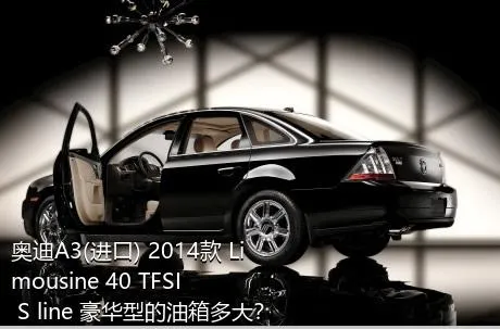 奥迪A3(进口) 2014款 Limousine 40 TFSI S line 豪华型的油箱多大？