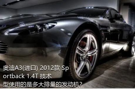 奥迪A3(进口) 2012款 Sportback 1.4T 技术型使用的是多大排量的发动机？
