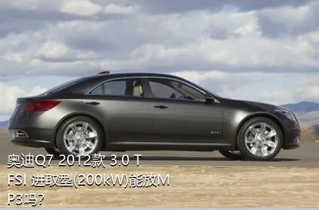 奥迪Q7 2012款 3.0 TFSI 进取型(200kW)能放MP3吗？