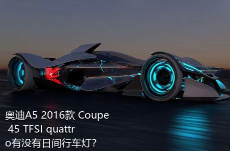 奥迪A5 2016款 Coupe 45 TFSI quattro有没有日间行车灯？