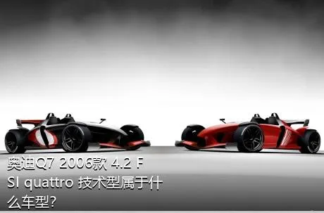 奥迪Q7 2006款 4.2 FSI quattro 技术型属于什么车型？
