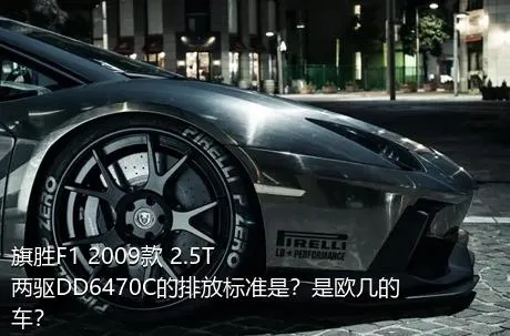 旗胜F1 2009款 2.5T 两驱DD6470C的排放标准是？是欧几的车？