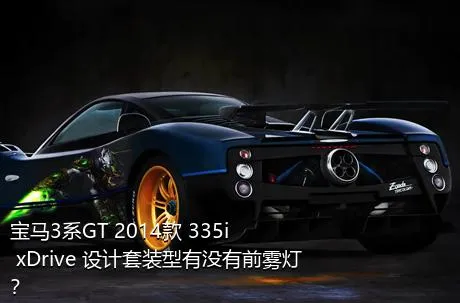 宝马3系GT 2014款 335i xDrive 设计套装型有没有前雾灯？