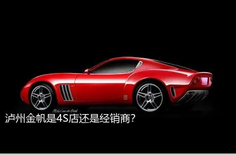 泸州金帆是4S店还是经销商？