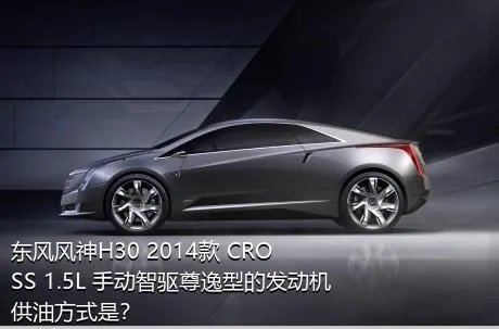 东风风神H30 2014款 CROSS 1.5L 手动智驱尊逸型的发动机供油方式是？