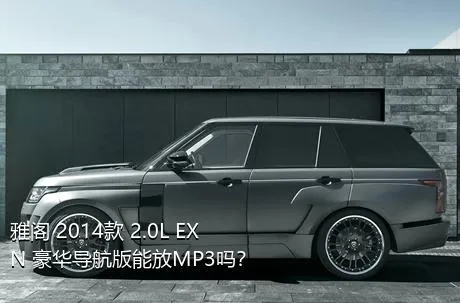 雅阁 2014款 2.0L EXN 豪华导航版能放MP3吗？