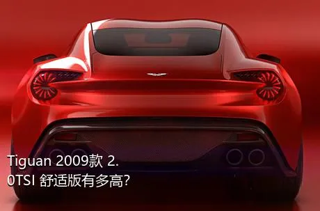 Tiguan 2009款 2.0TSI 舒适版有多高？