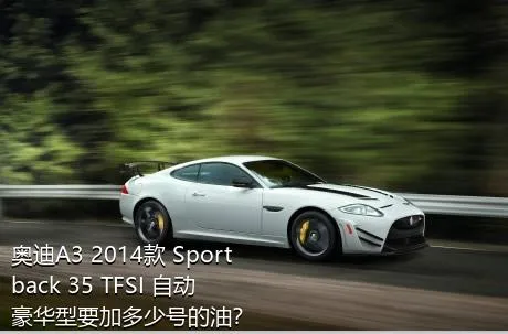 奥迪A3 2014款 Sportback 35 TFSI 自动豪华型要加多少号的油？
