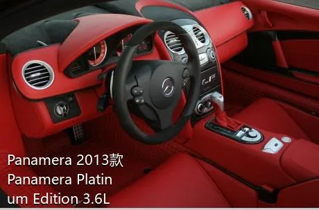 Panamera 2013款 Panamera Platinum Edition 3.6L属于什么级别的车？