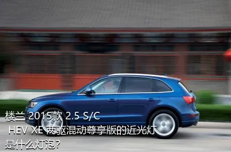 楼兰 2015款 2.5 S/C HEV XE 两驱混动尊享版的近光灯是什么灯泡？