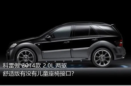 科雷傲 2014款 2.0L 两驱舒适版有没有儿童座椅接口？