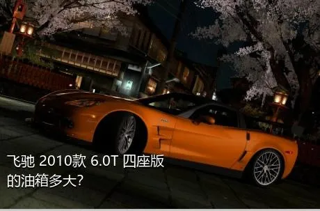 飞驰 2010款 6.0T 四座版的油箱多大？