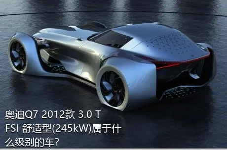 奥迪Q7 2012款 3.0 TFSI 舒适型(245kW)属于什么级别的车？