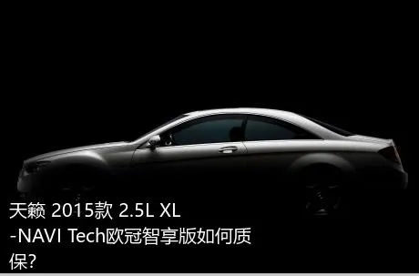 天籁 2015款 2.5L XL-NAVI Tech欧冠智享版如何质保？